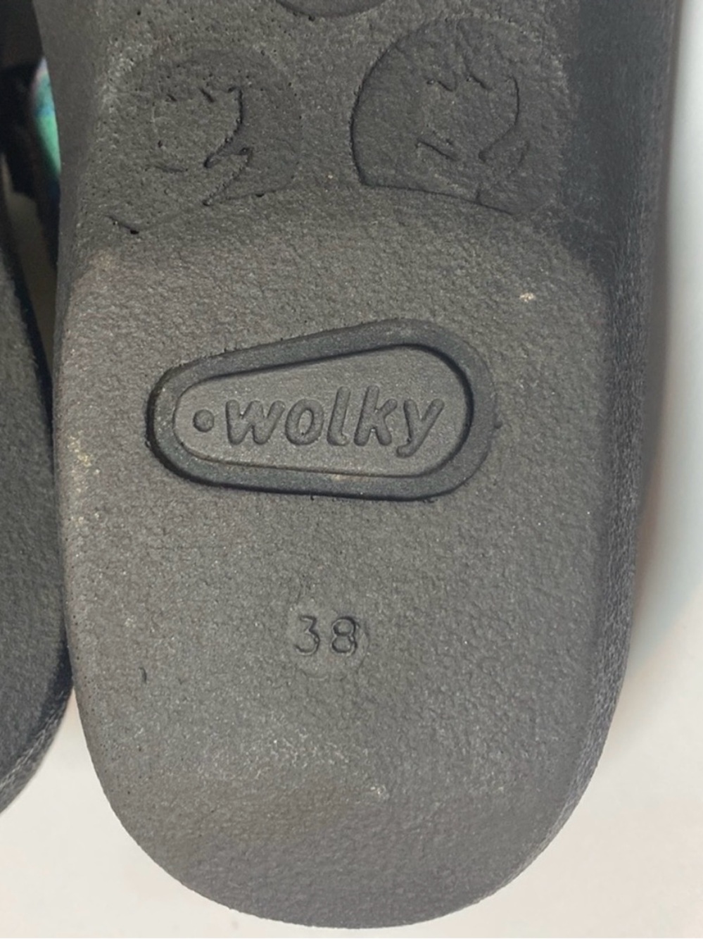 Wolky Jewel Comfort Sandal Women’s 38 (6.75-7.5) Multicolor Leather Strappy Shoe - Picture 8 of 8